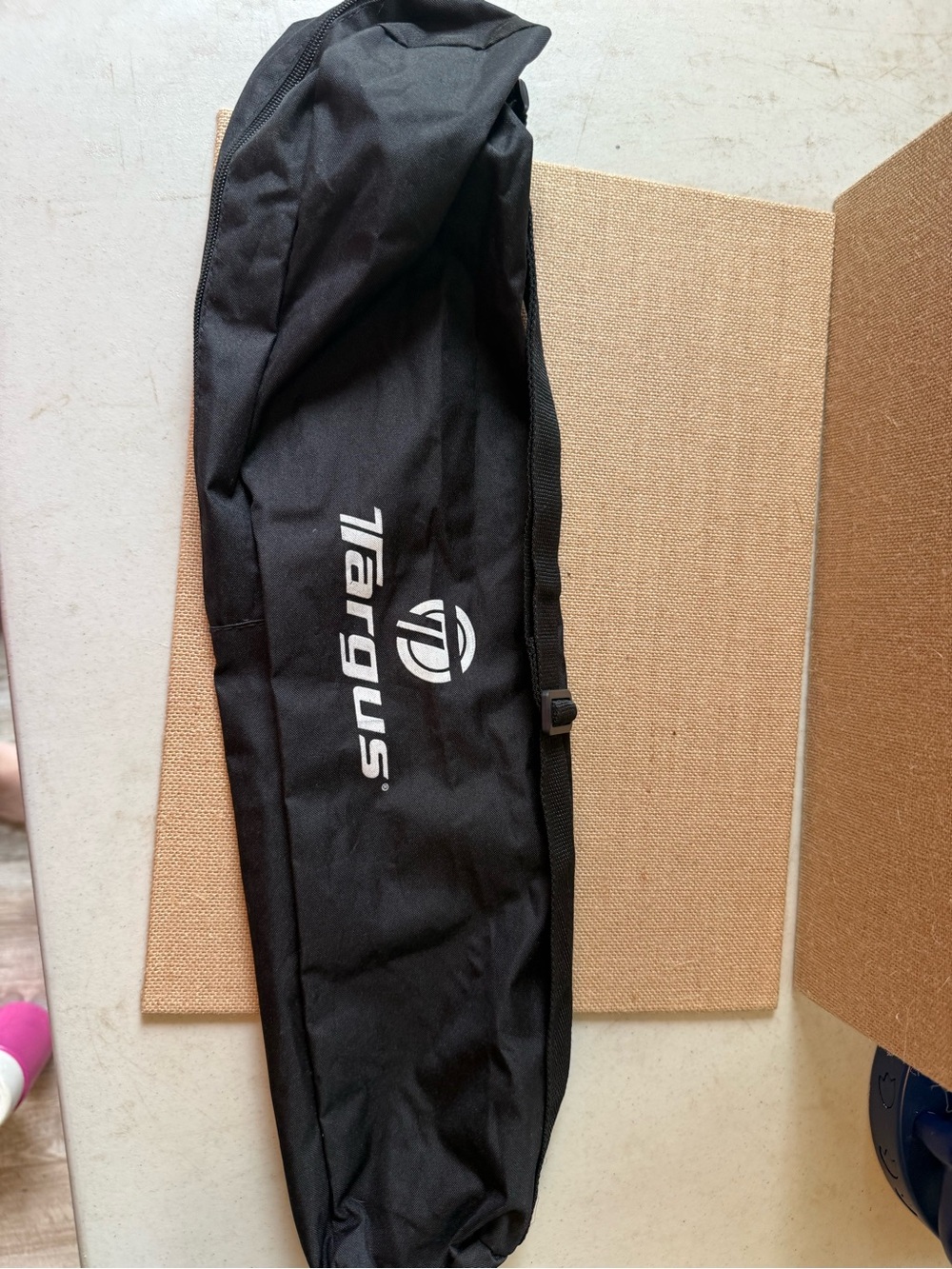 Targus Black Laptop Sleeve with White Logo